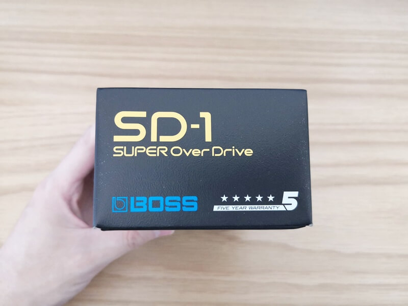 BOSS SD-1の５年保証