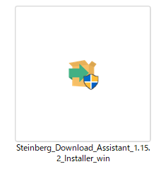 Steinberg Download Assistantの実行ファイル