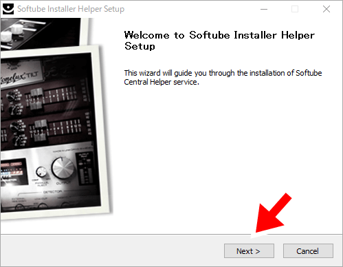 Softube Installer Helperのインストール1