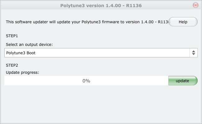 polytune3のファームウェア更新2